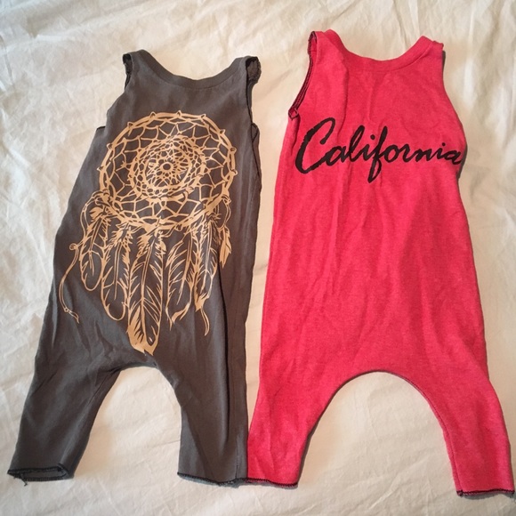 Lot Of TShirt Rompers - Picture 1 of 3